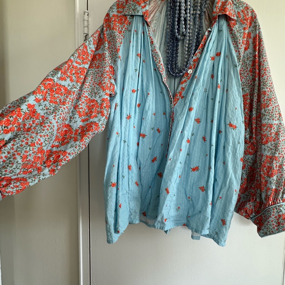 Floral Patterned Blouse - image 2